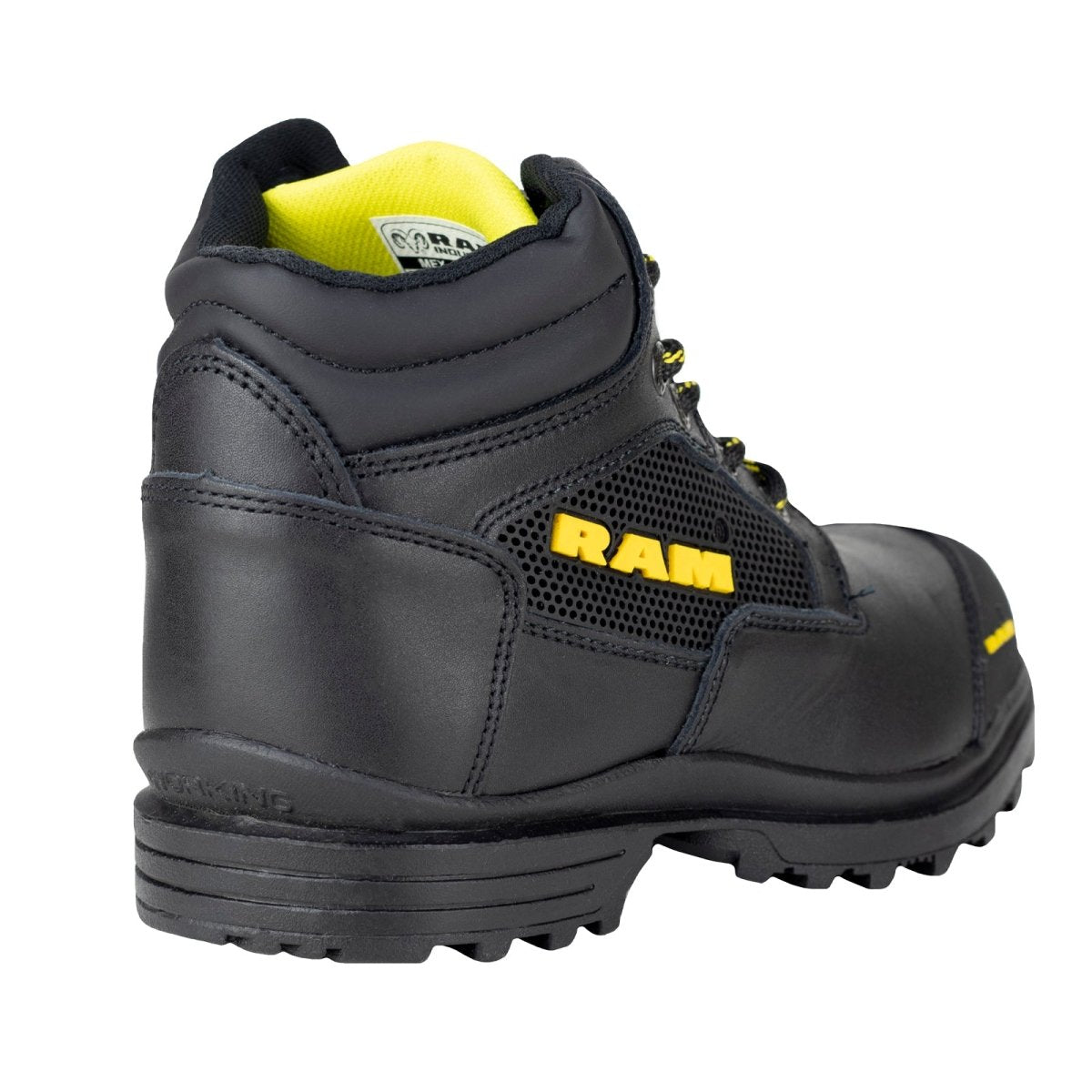 Bota Industrial Tipo II (PP) Para Caballero RAM 9403 Negro RM9403 - 250 - NAM - Roma Zapaterías