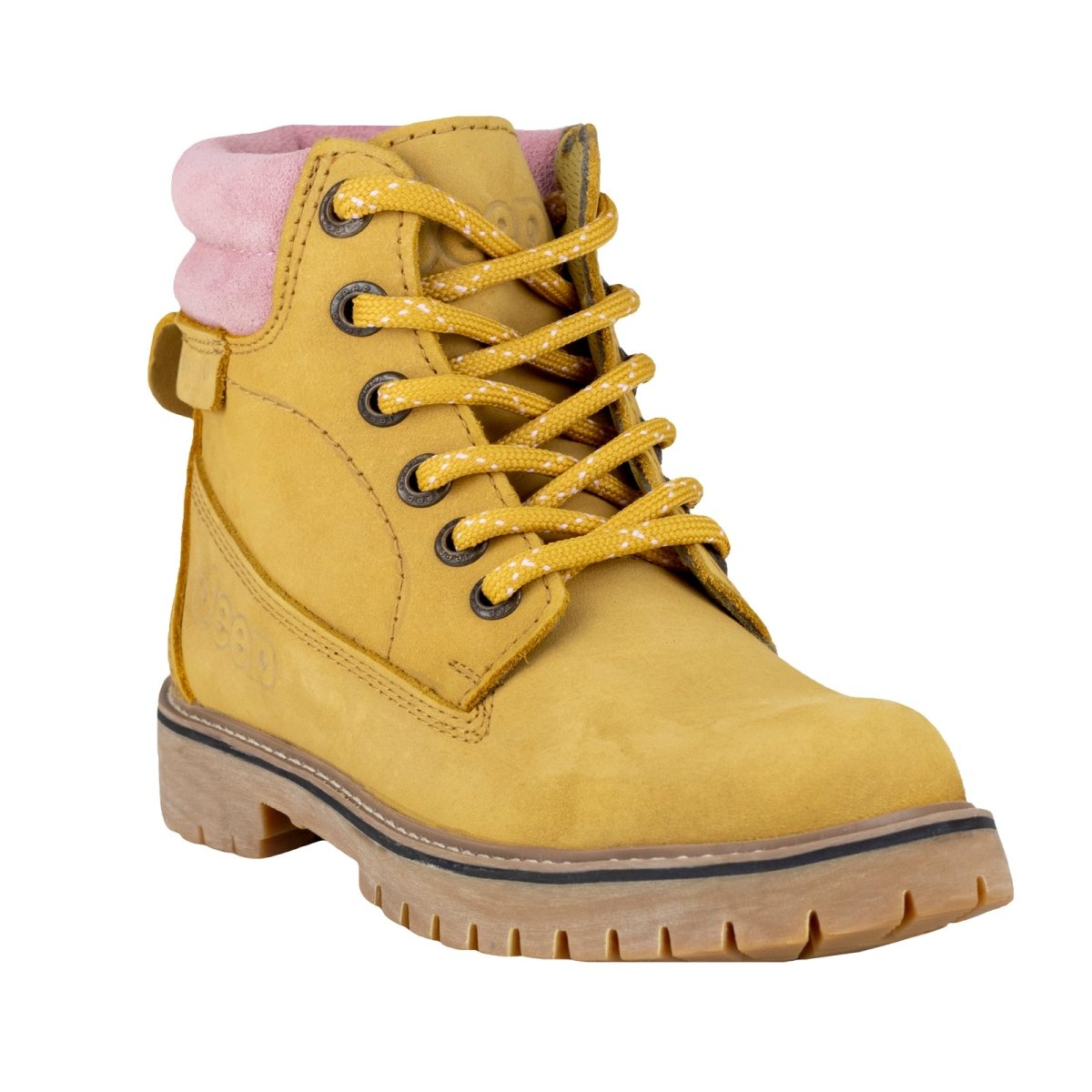Bota Jeep Para Dama 10750 Nobuck Miel Rosa 10750 - 220 - NMR - Roma Zapaterías