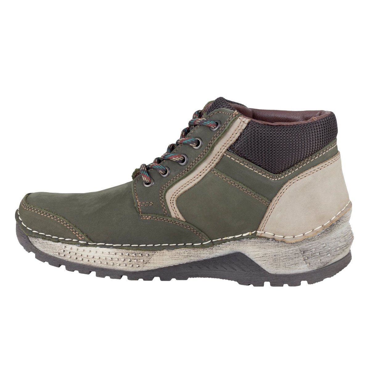 Bota Outdoor Lobo Solo Para Caballero 8781 Musgo LS8781 - 250 - NMG - Roma Zapaterías