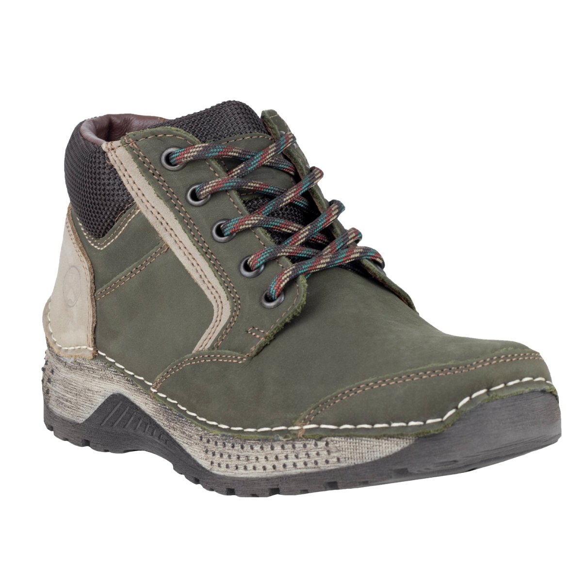 Bota Outdoor Lobo Solo Para Caballero 8781 Musgo LS8781 - 250 - NMG - Roma Zapaterías