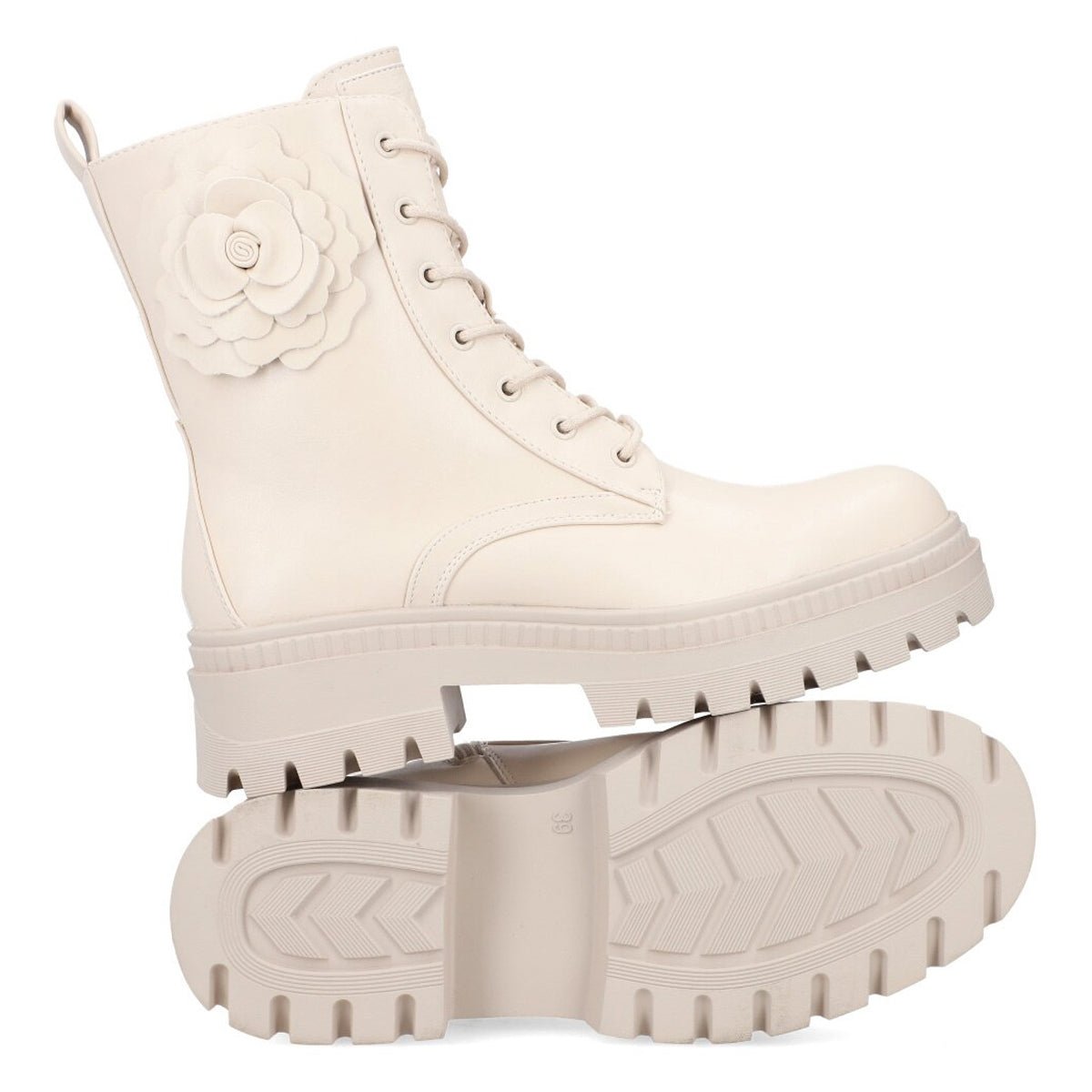 Bota Urban Para Dama Capa De Ozono 618601 Latte CO618601 - 230 - LAT - Roma Zapaterías