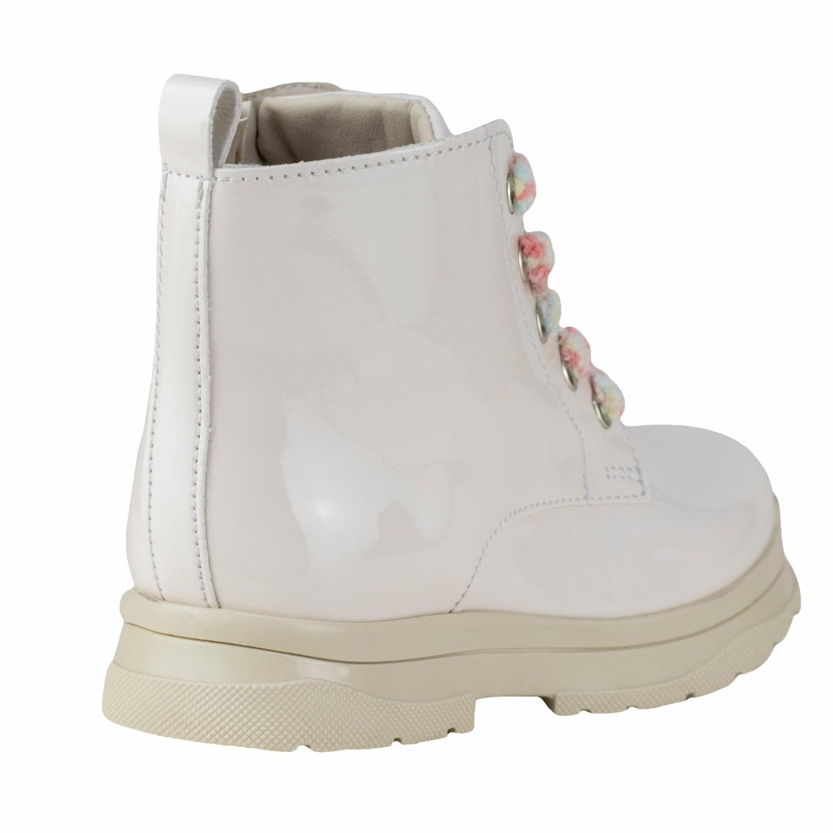 Bota Urbana Para Niña Karsten 50001 - 12 - D Hueso Charol 5000112D - 180 - CHS - Roma Zapaterías