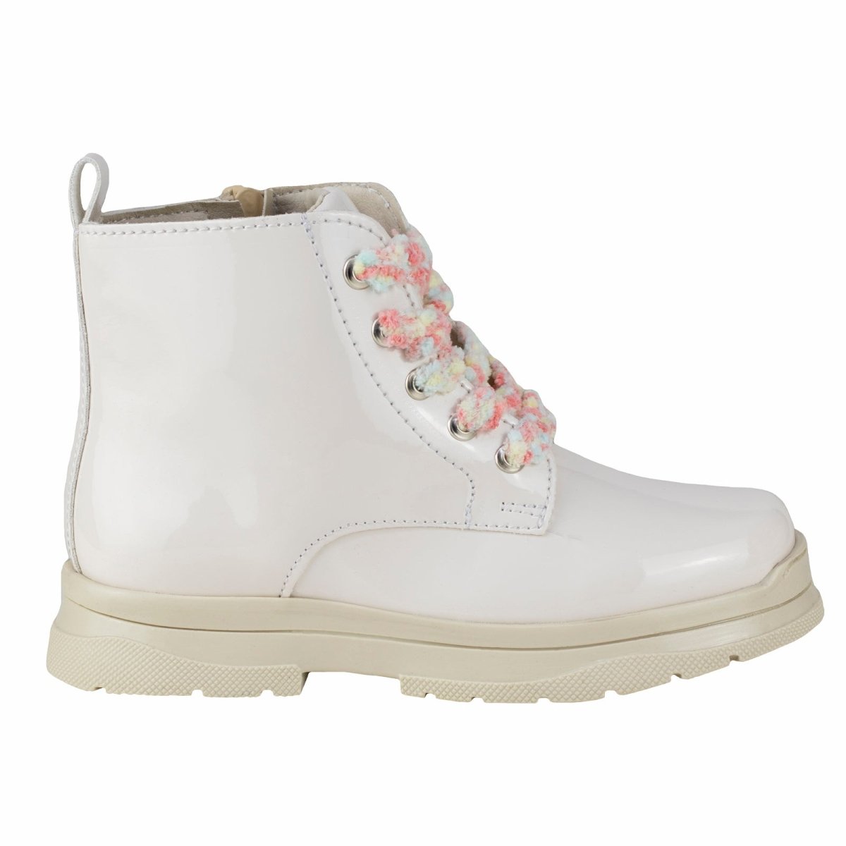 Bota Urbana Para Niña Karsten 50001 - 12 - D Hueso Charol 5000112D - 180 - CHS - Roma Zapaterías