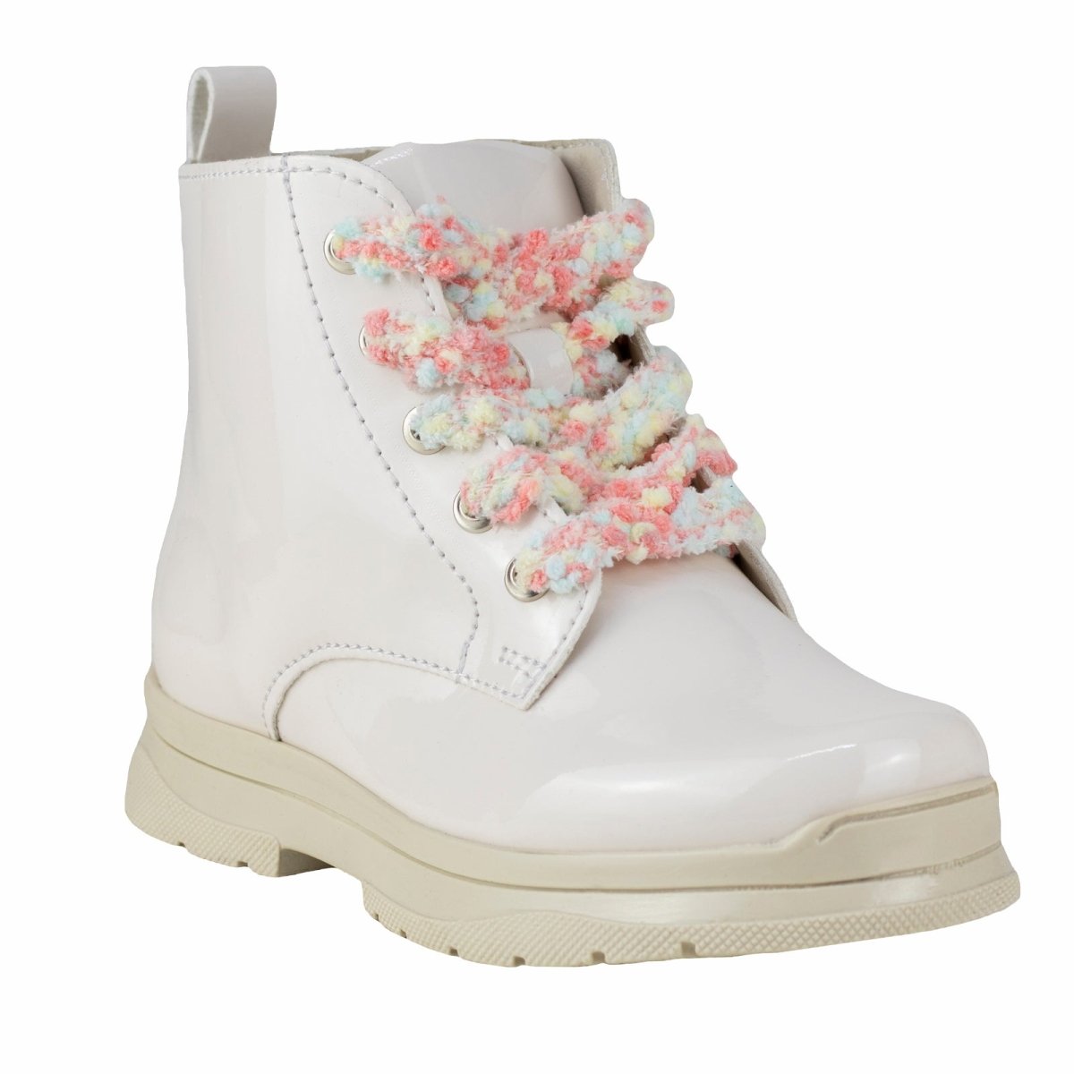 Bota Urbana Para Niña Karsten 50001 - 12 - D Hueso Charol 5000112D - 180 - CHS - Roma Zapaterías