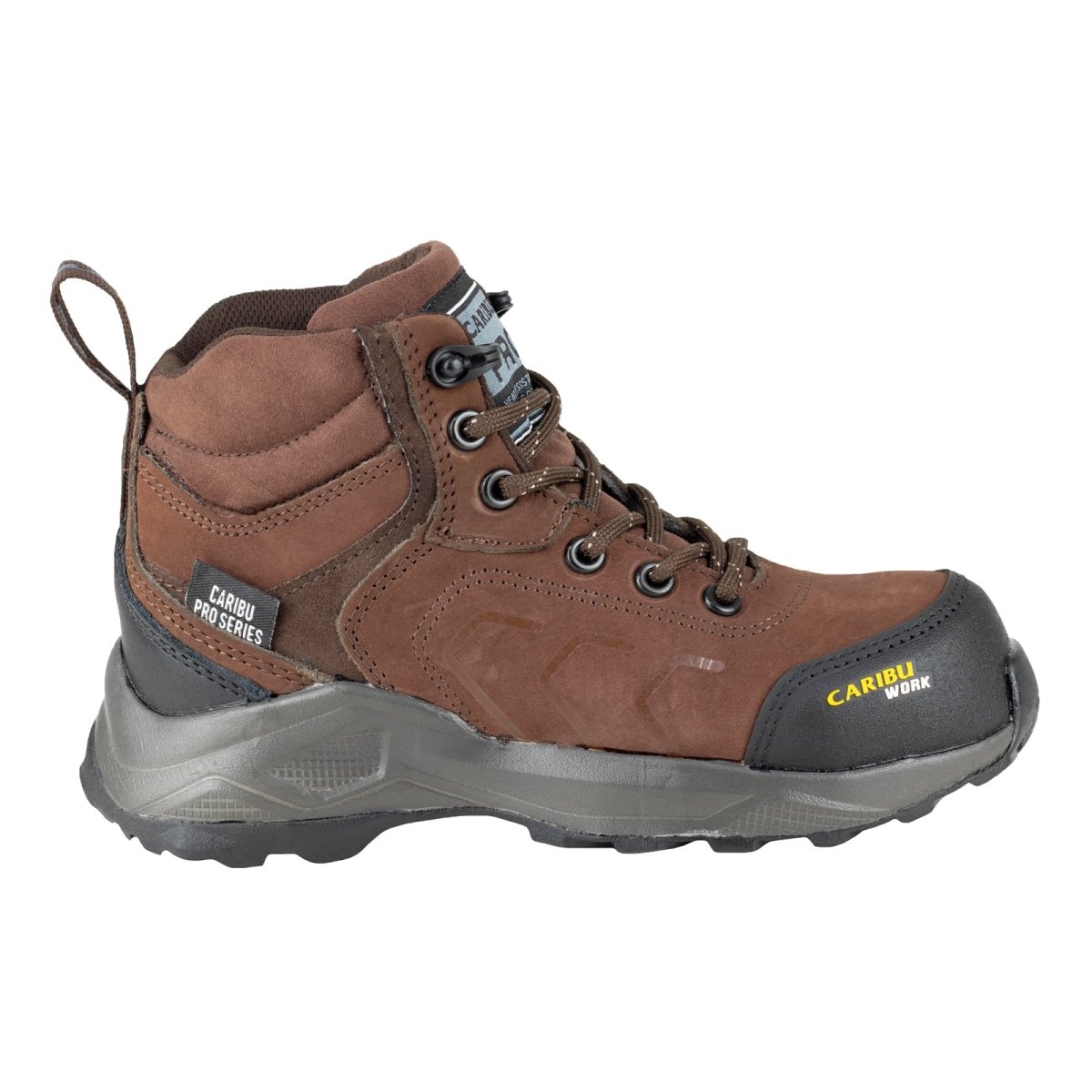 Botas Industriales Caribu Para Dama 349D Café CB349D - 220 - NCF - Roma Zapaterías