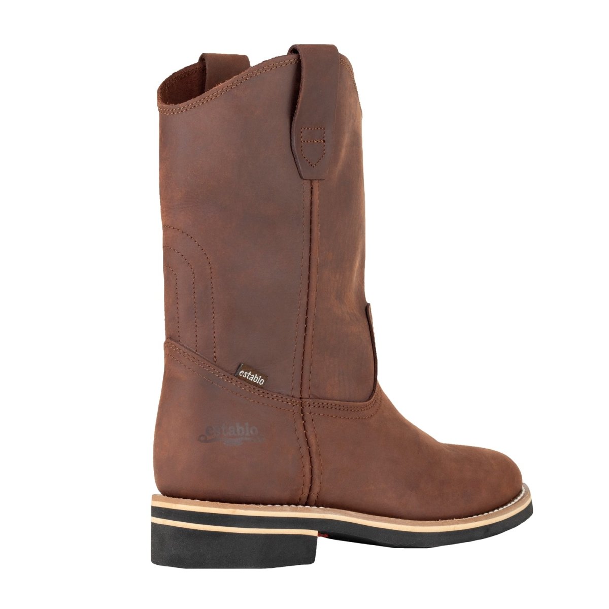 Botas Premium Vaqueras Caballero Establo 592 Crazy Café ET592 - 250 - CFC - Roma Zapaterías