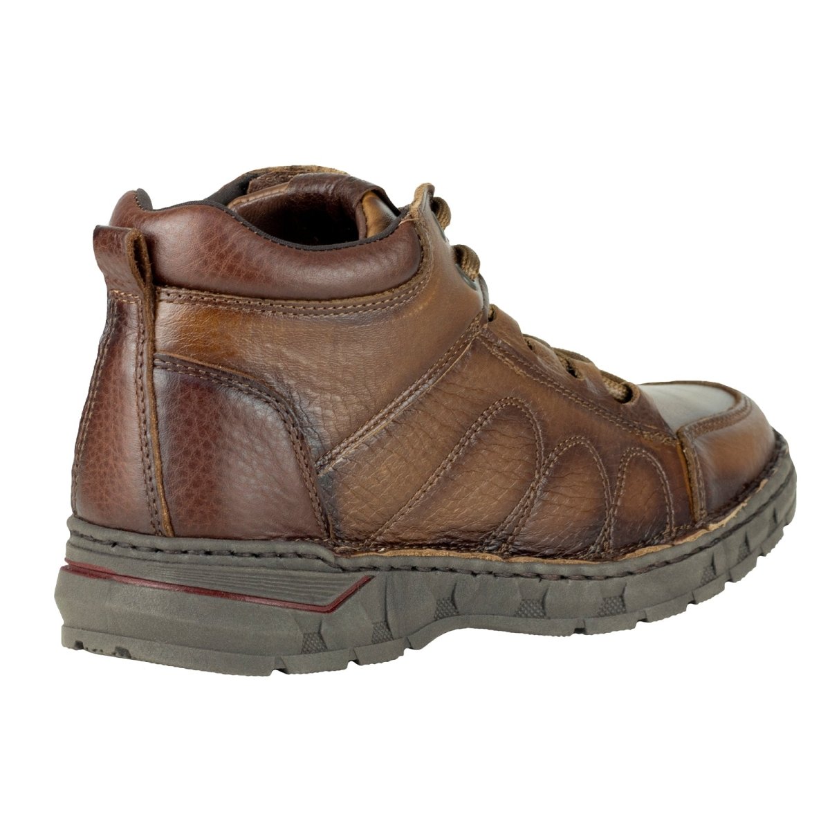 Botas Semivestir Lobo Solo Para Caballero 9092 Camel LS9092 - 250 - TCM - Roma Zapaterías