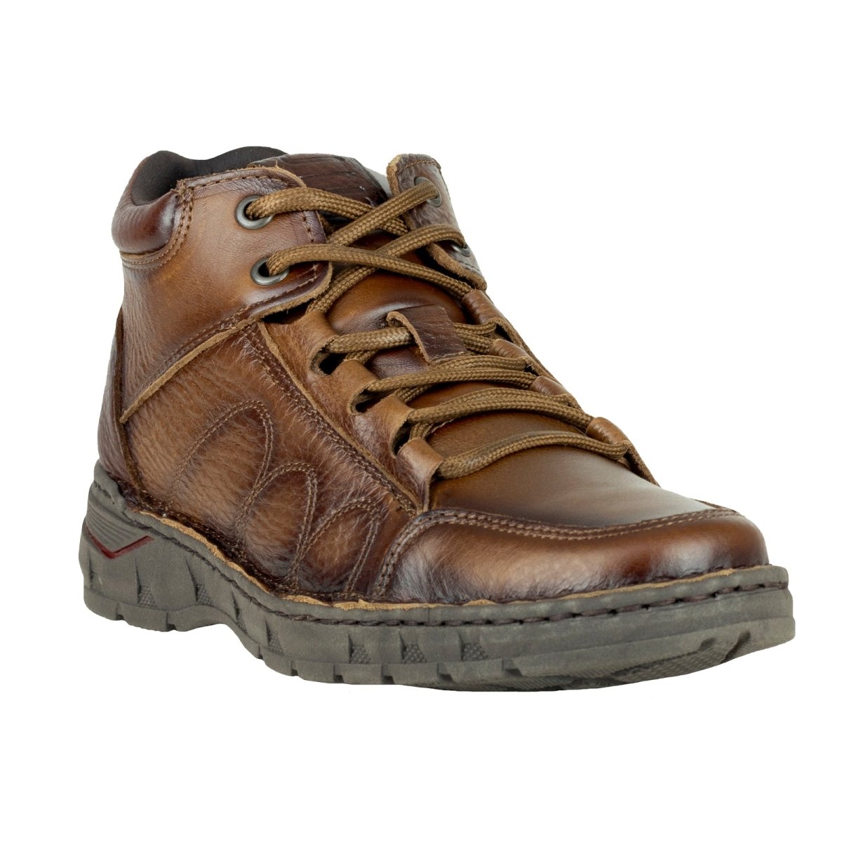 Botas Semivestir Lobo Solo Para Caballero 9092 Camel LS9092 - 250 - TCM - Roma Zapaterías