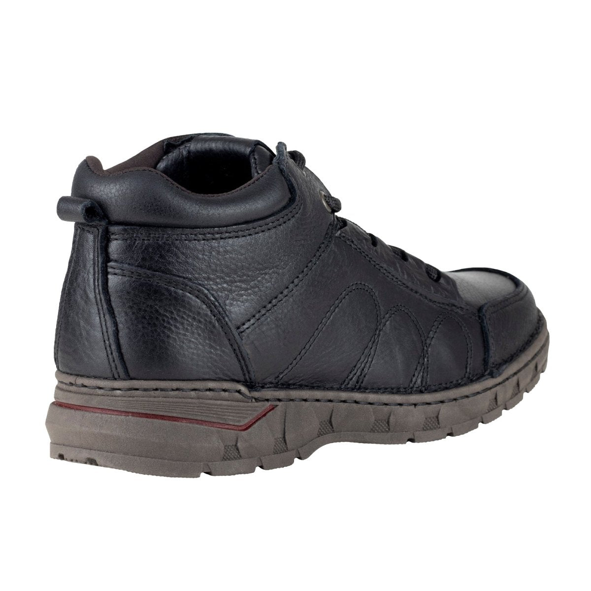 Botas Semivestir Para Caballero Lobo Solo 9092 Negro LS9092 - 250 - TPN - Roma Zapaterías