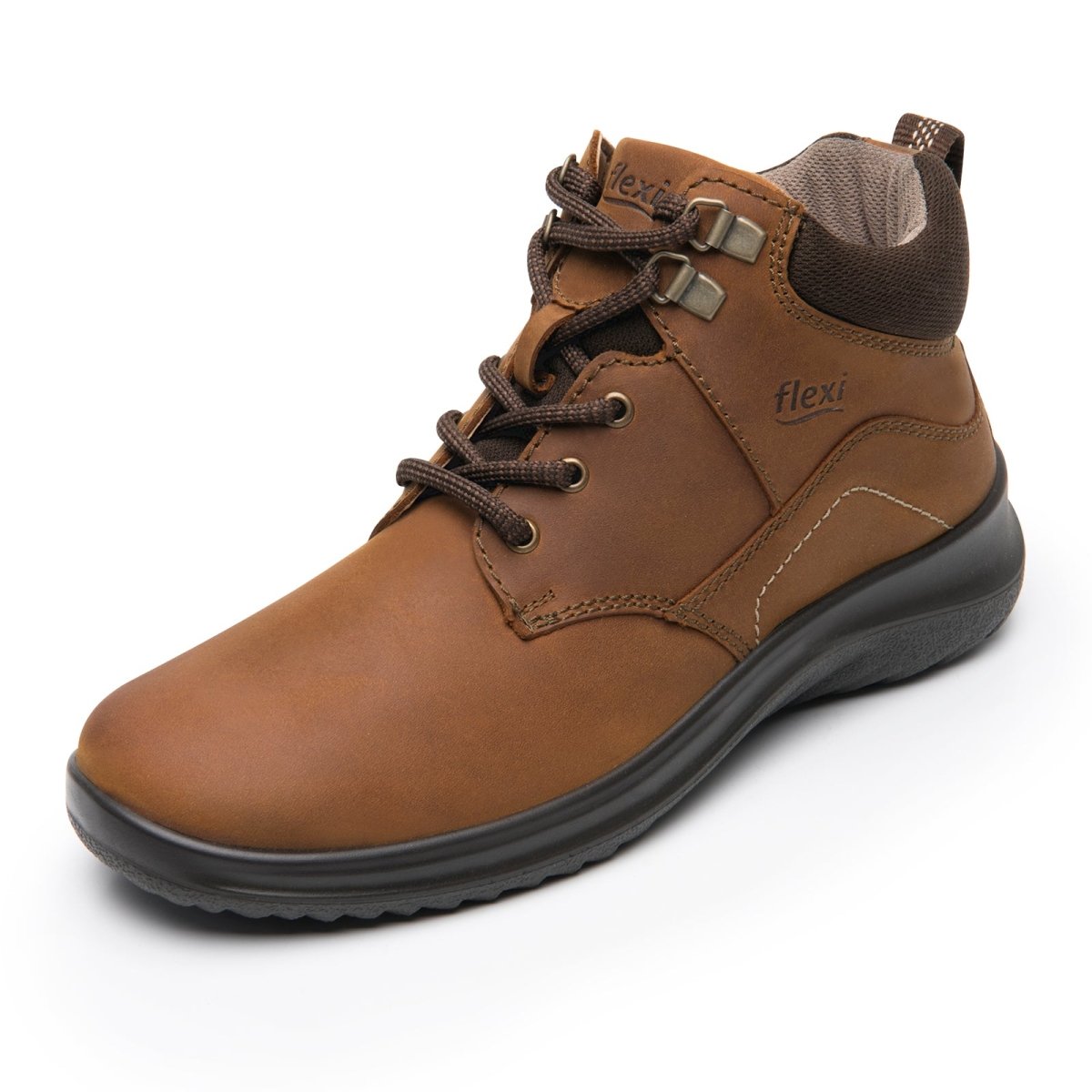 Botin Casual Para Dama Flexi 125910 Tan FX125910 - 220 - TAN - Roma Zapaterías