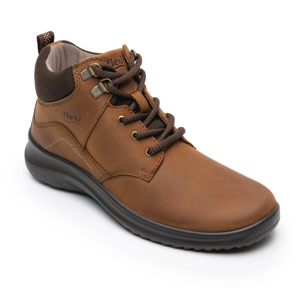 Botin Casual Para Dama Flexi 125910 Tan FX125910 - 220 - TAN - Roma Zapaterías
