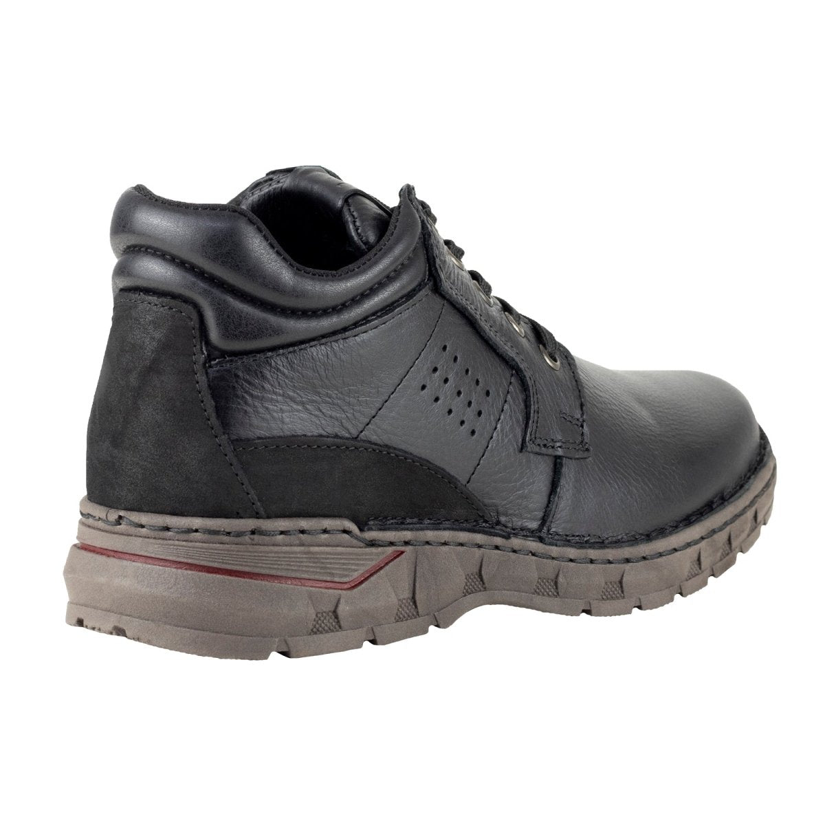 Botin Cervo Confort Para Caballero Lobo Solo 9089 Negro LS9089 - 250 - TPN - Roma Zapaterías