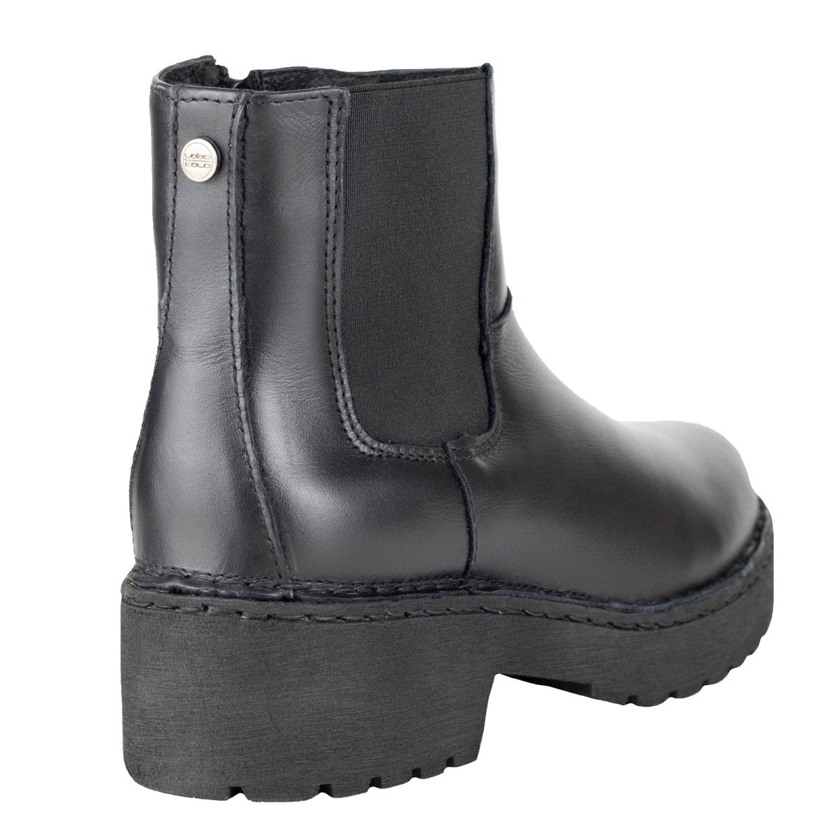Botin Para Dama Lobo Solo 5032 Negro LS5032 - 230 - MDG - Roma Zapaterías