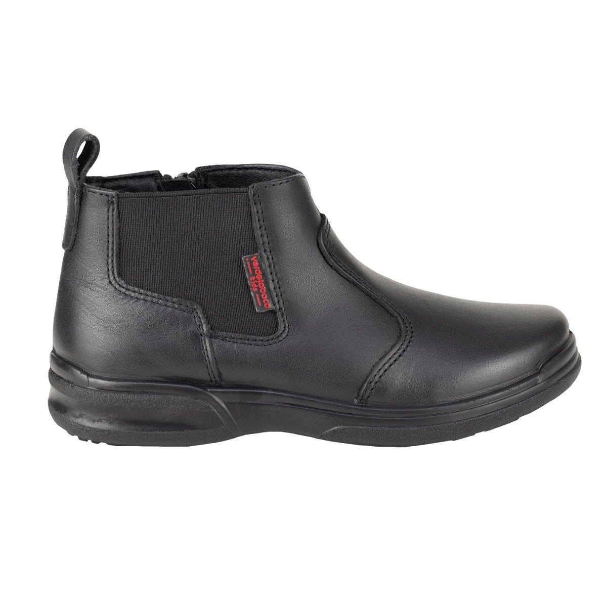 Botin Para Nió Verde Tabaco 206 Negro 22 - 26 VT206 - 220 - NGR - Roma Zapaterías