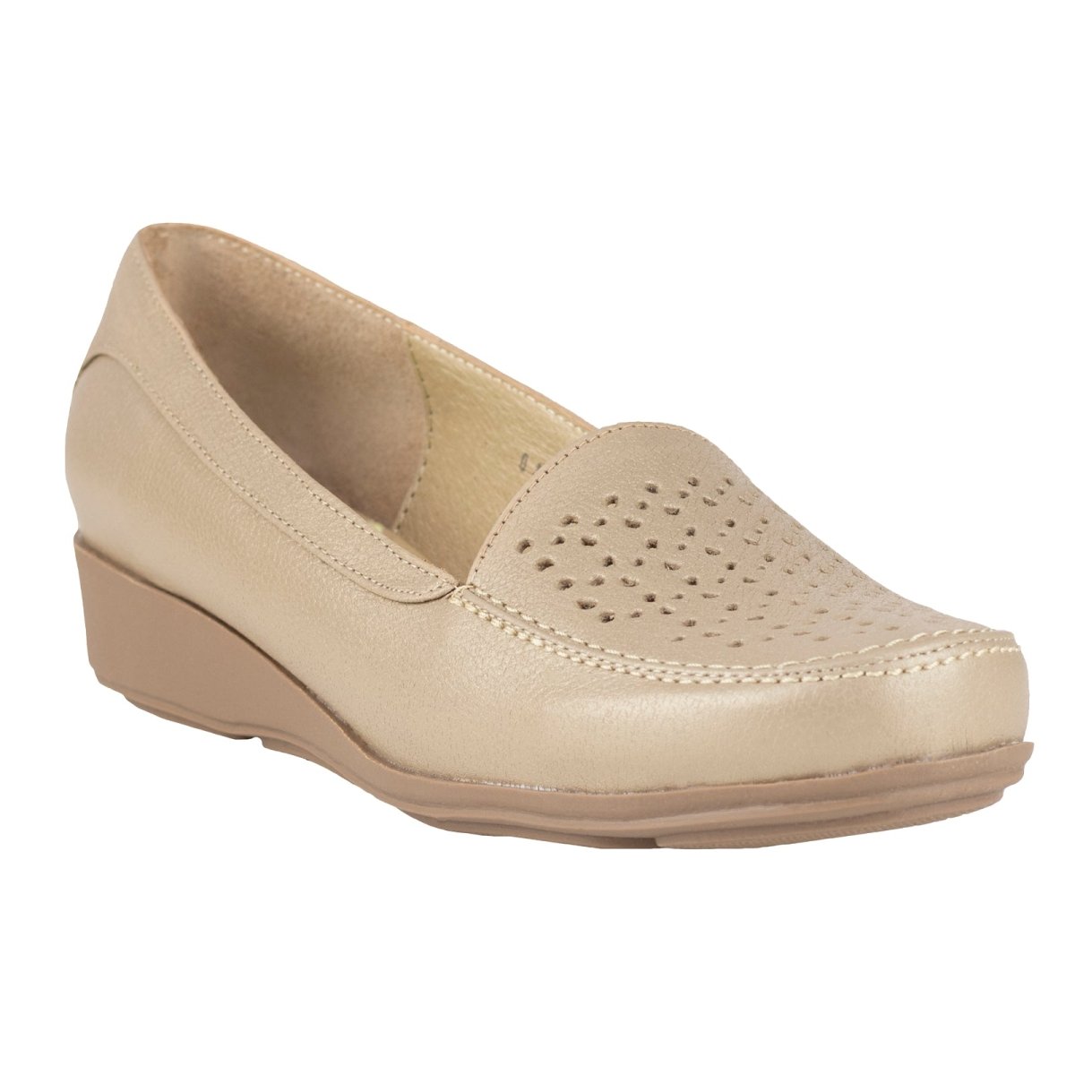 Mocasín Clásico Para Para Dama Capricho 040 Platino CP040 - 220 - VPA - Roma Zapaterías