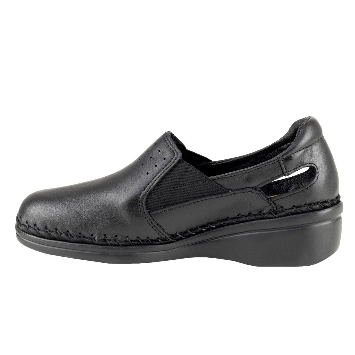 Mocasin Confort Para Dama Lobo Solo 4728 Negro LS4728 - 220 - ANG - Roma Zapaterías
