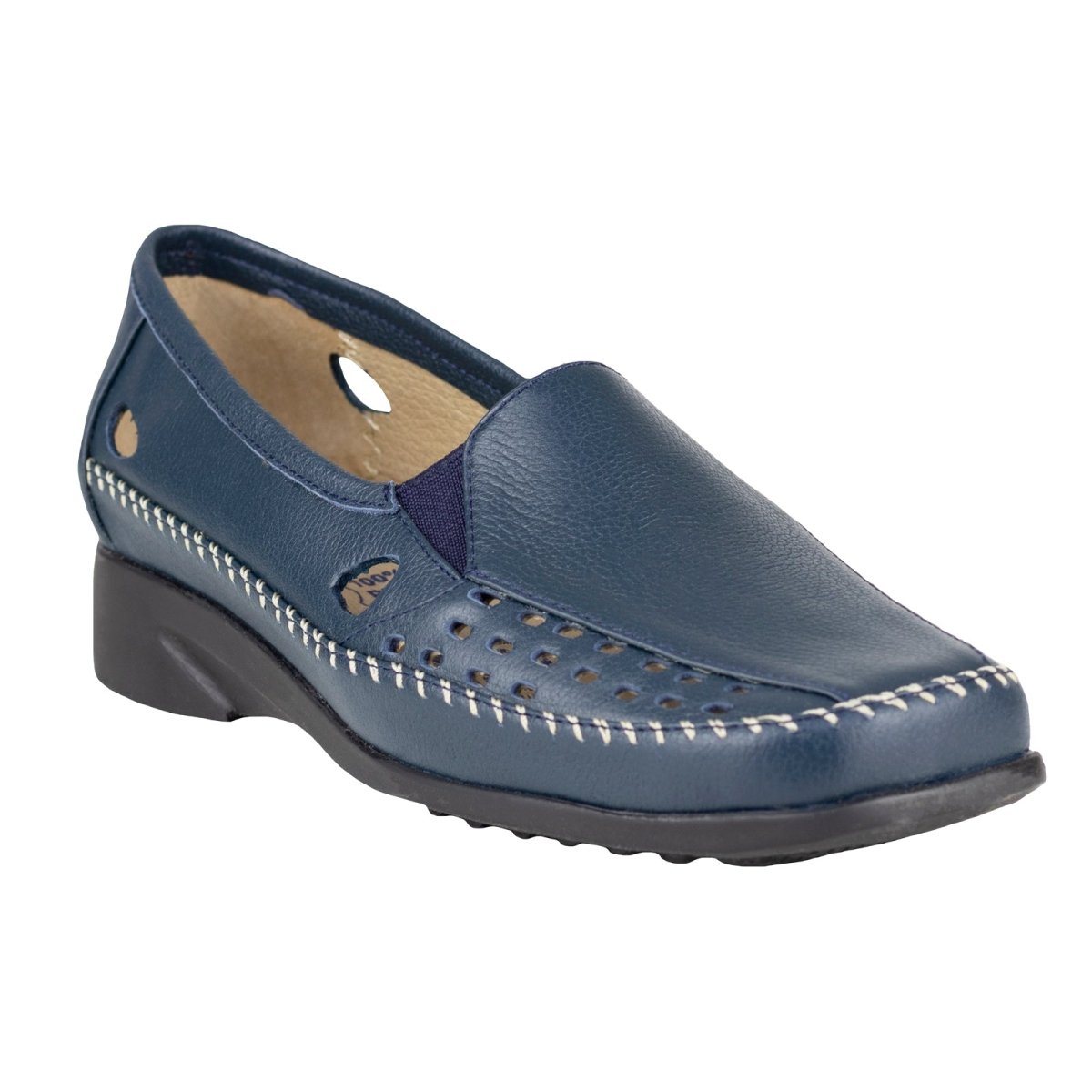 Mocasín Confort Para Dama Ludolfo Cota 15076 Oceania LC15076 - 220 - VOA - Roma Zapaterías