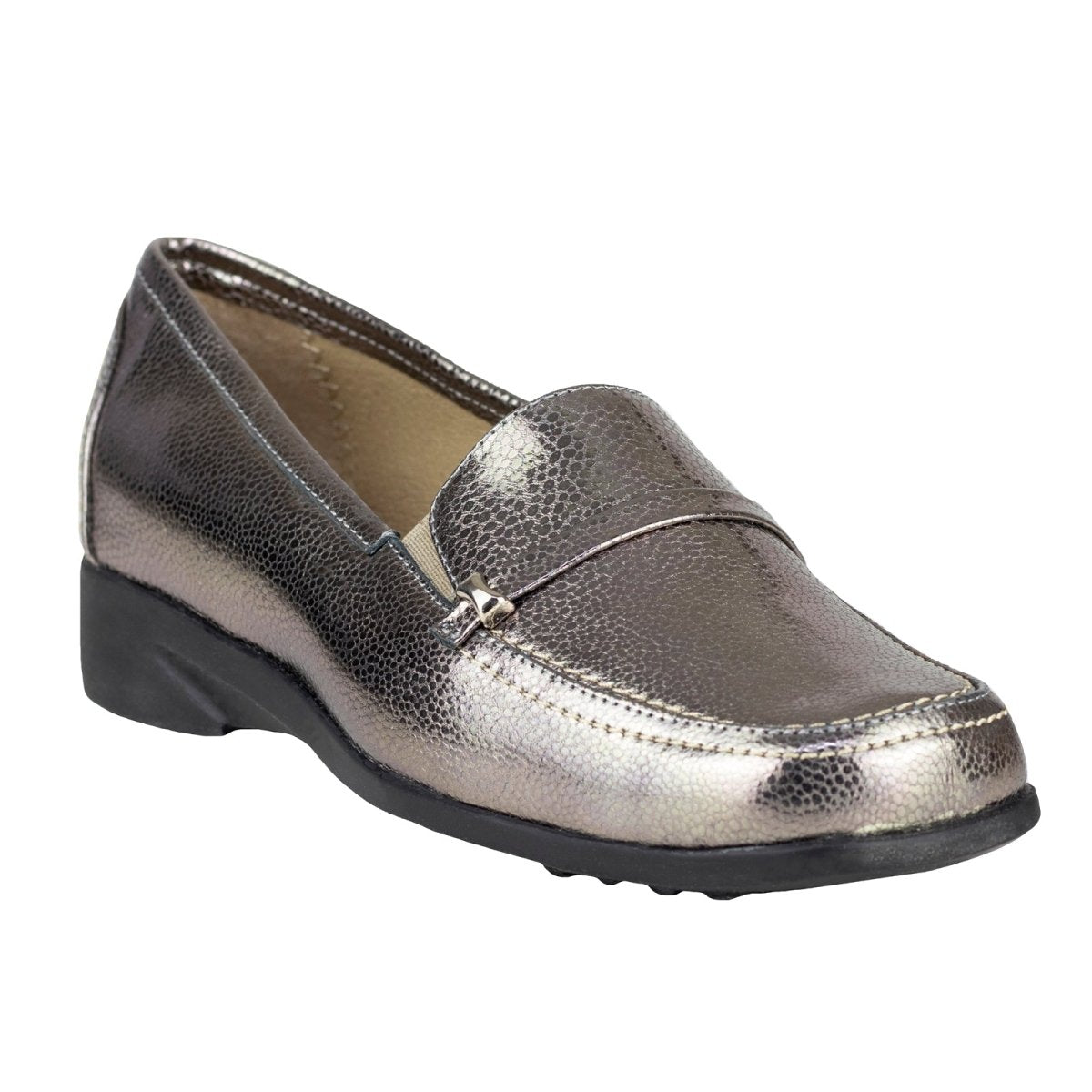 Mocasín Confort Para Dama Ludolfo Cota 1594 Inox LC1594 - 220 - AIX - Roma Zapaterías
