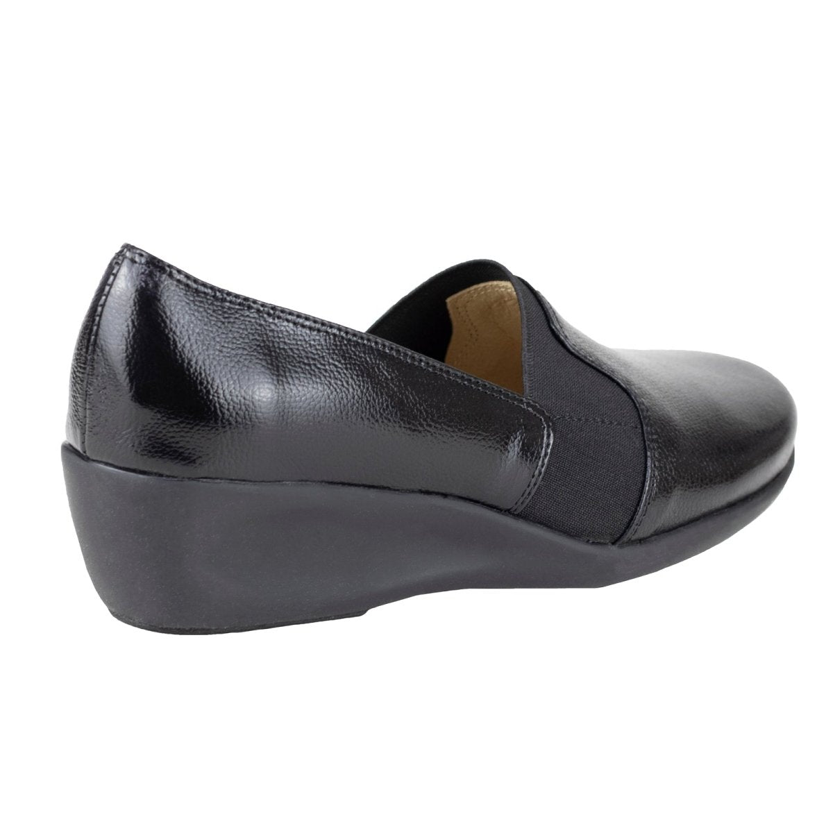 Mocasín Confort Para Dama Ludolfo Cota 20028 Negro LC20028 - 220 - BBK - Roma Zapaterías