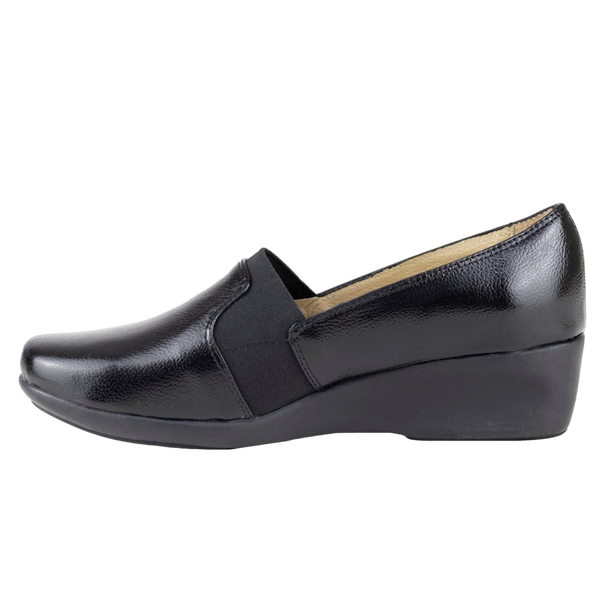 Mocasín Confort Para Dama Ludolfo Cota 20028 Negro LC20028 - 220 - BBK - Roma Zapaterías