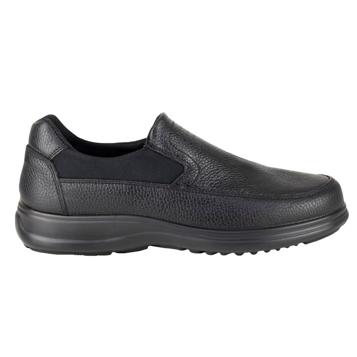 Mocasin Confort Para Hombre Verde Tabaco 2588 Negro VT2588 - 250 - NGR - Roma Zapaterías