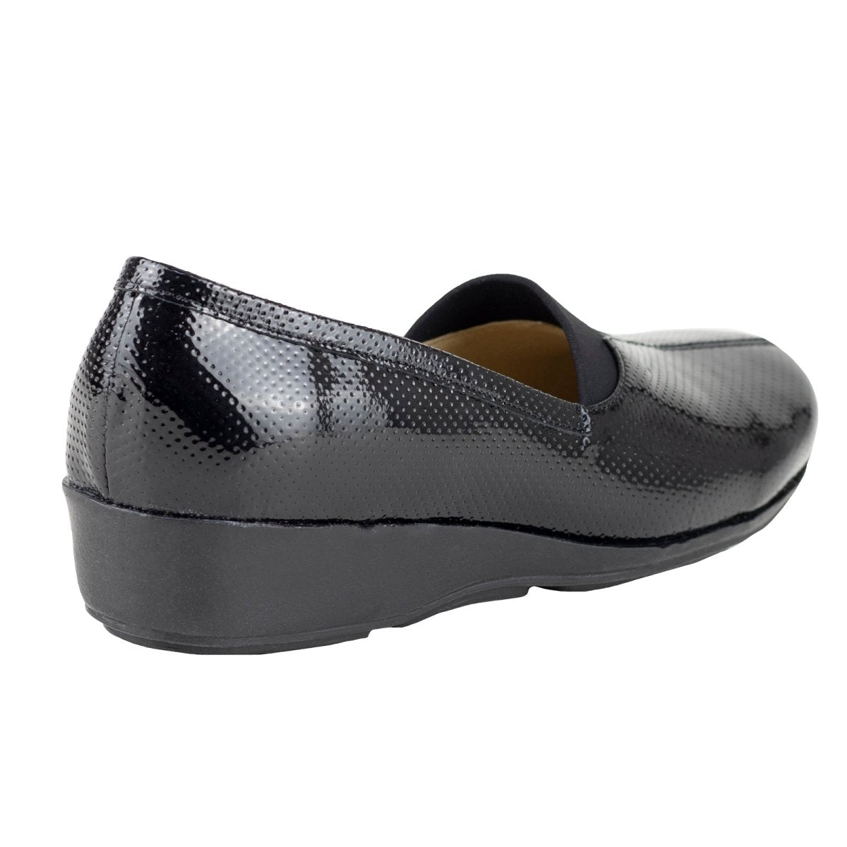 Mocasín De Charol Para Dama Capricho 919 Negro CP919 - 220 - CPN - Roma Zapaterías