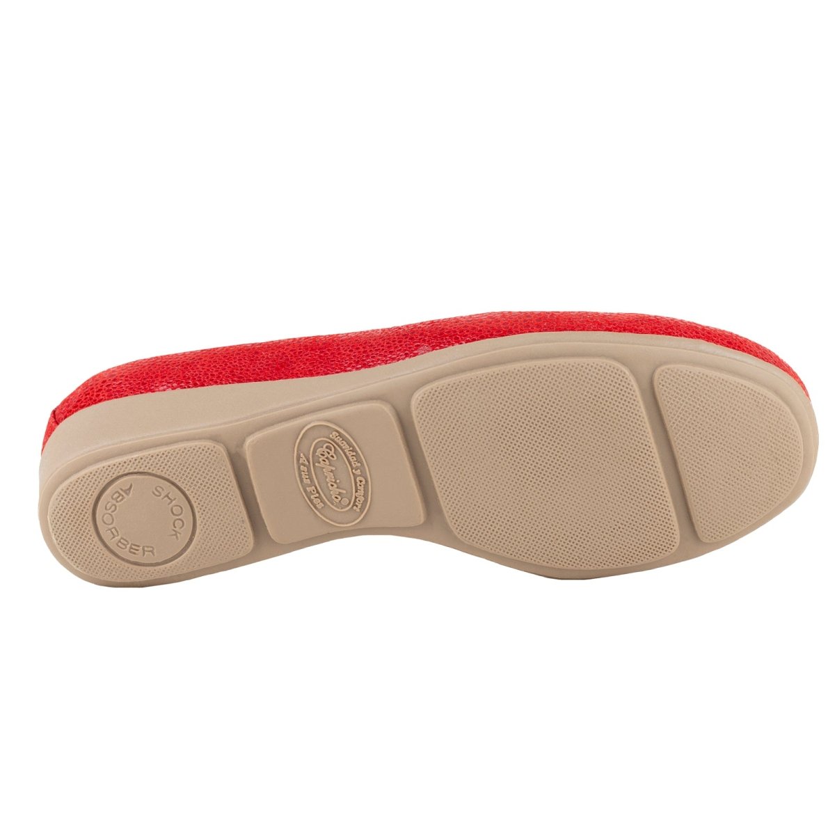 Mocasín Para Dama Capricho 007 Rojo CP007 - 220 - AAR - Roma Zapaterías