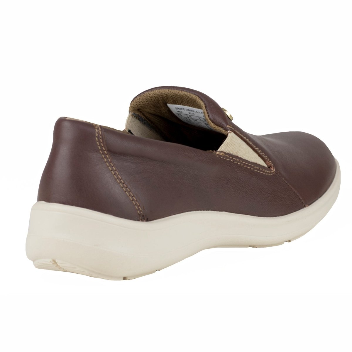 Mocasin Para Dama Verde Tabaco 7298 Café VT7298 - 220 - CAF - Roma Zapaterías