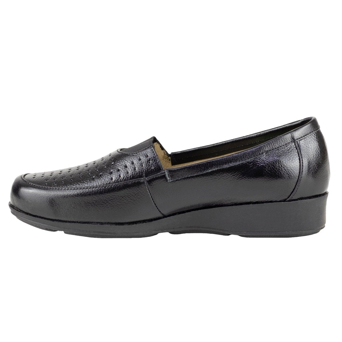 Mocasín Slip On Para Dama Capricho 319 Negro CP319 - 220 - BBK - Roma Zapaterías