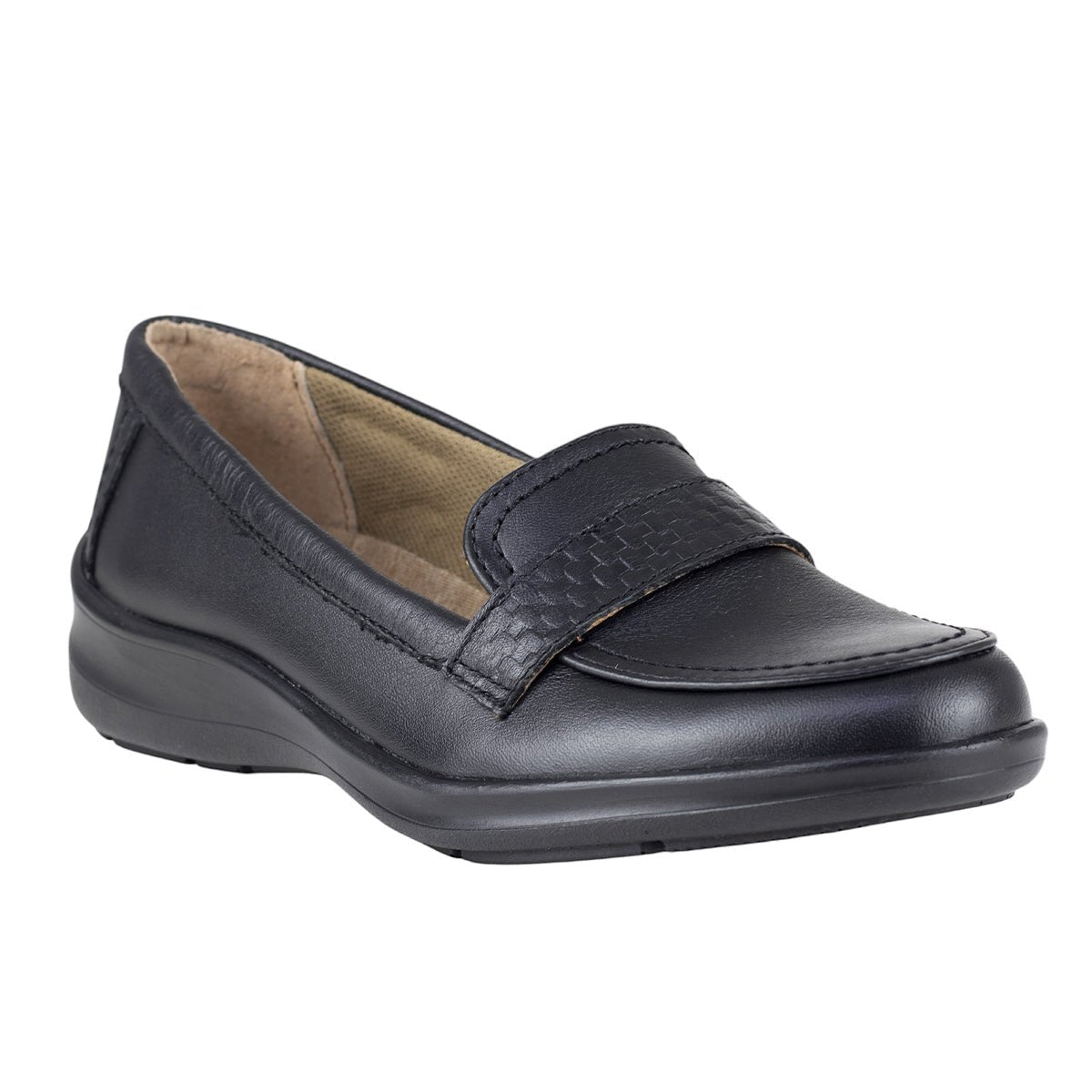 Mocasines Para Dama Verde Tabaco 7297 Negro VT7297 - 220 - NGR - Roma Zapaterías