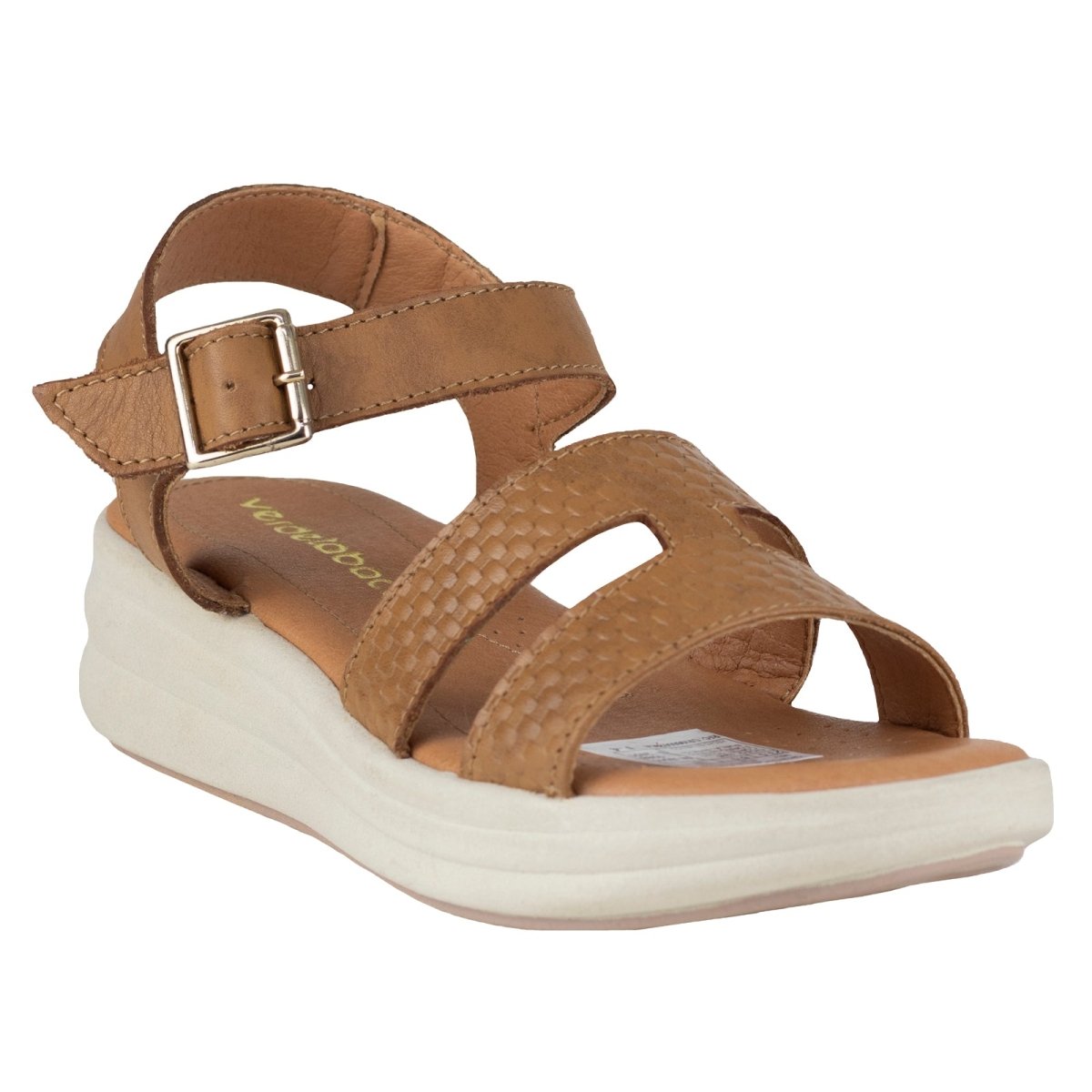 Sandalia Casual Para Dama Verde Tabaco 6041 Tan VT6041 - 220 - TAN - Roma Zapaterías