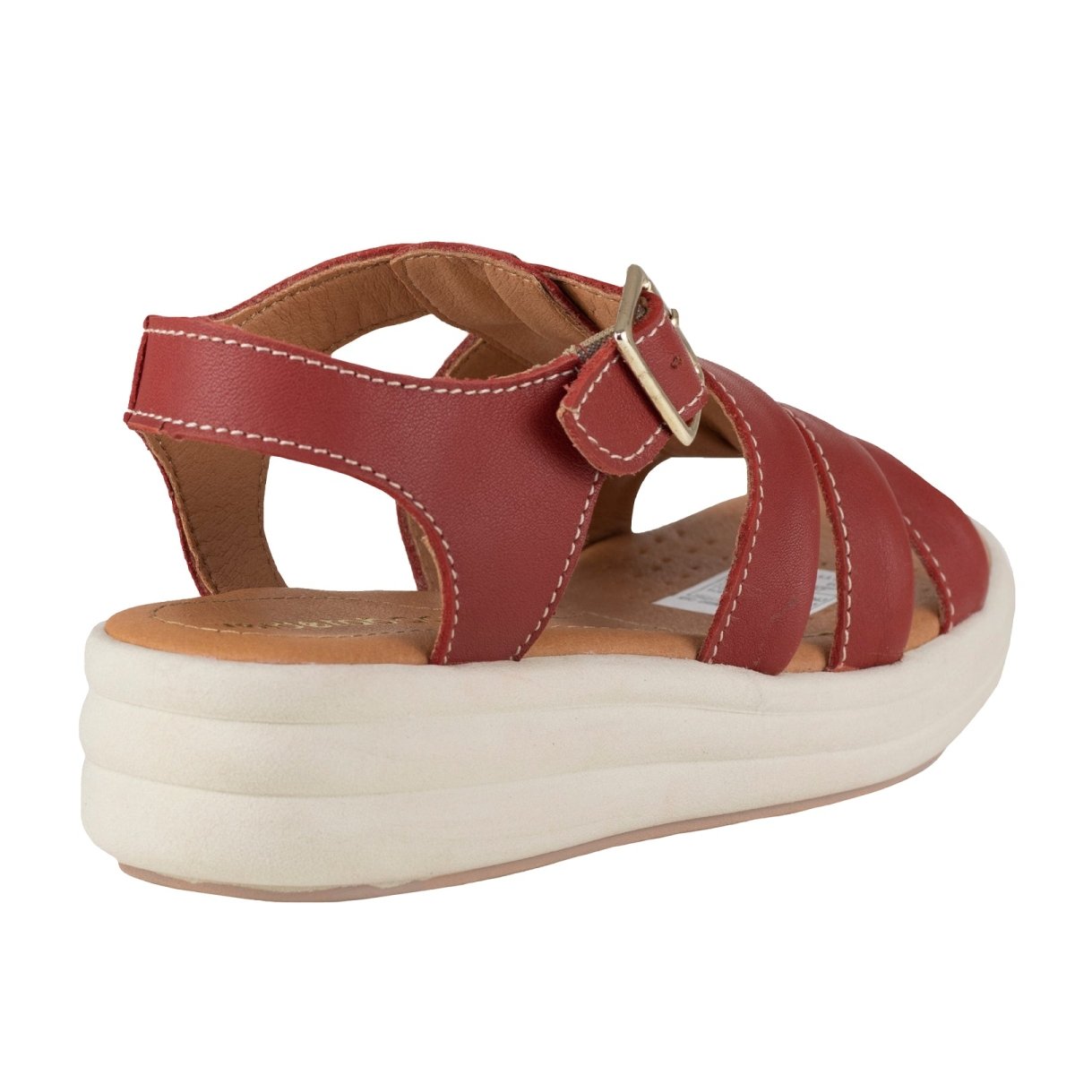 Sandalia Casual Para Dama Verde Tabaco 6043 Rust VT6043 - 220 - RST - Roma Zapaterías