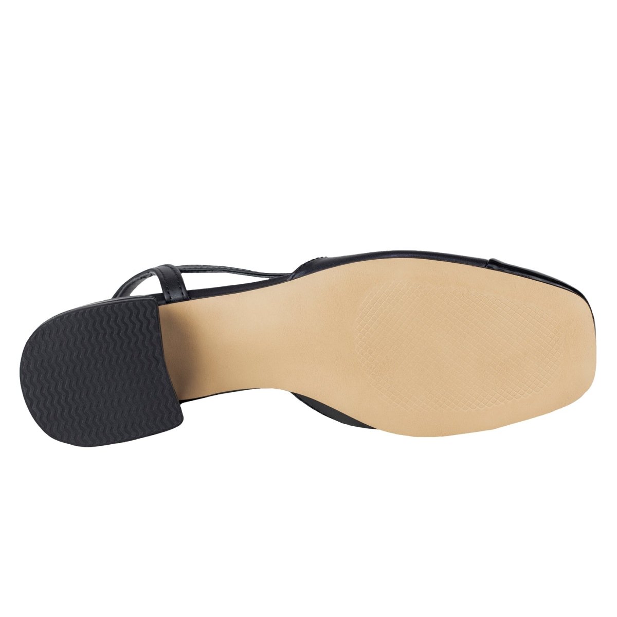 Sandalia Con Tacon Para Dama Salamandra 28402 - E Negro 28402E - 225 - SLN - Roma Zapaterías