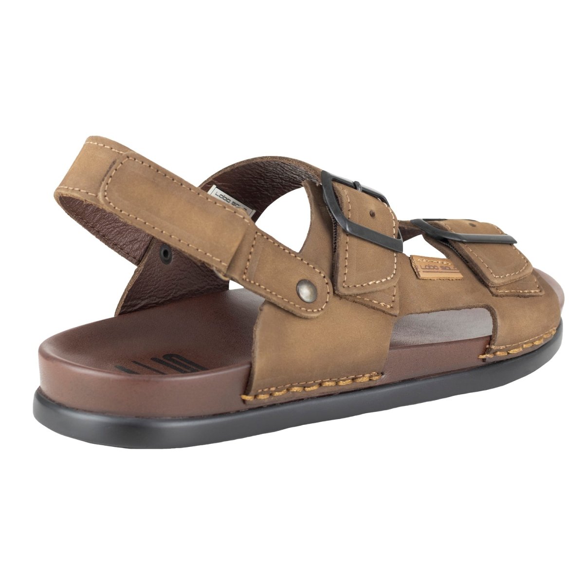 Sandalia Confort Para Caballero Lobo Solo 6810 Grey LS6810 - 250 - NBG - Roma Zapaterías