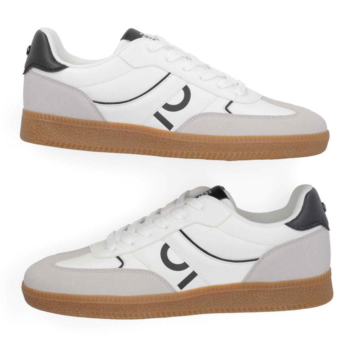 Tenis Choclo Para Caballero Capa De Ozono 616301 Blanco Negro CO616301 - 250 - BCN - Roma Zapaterías