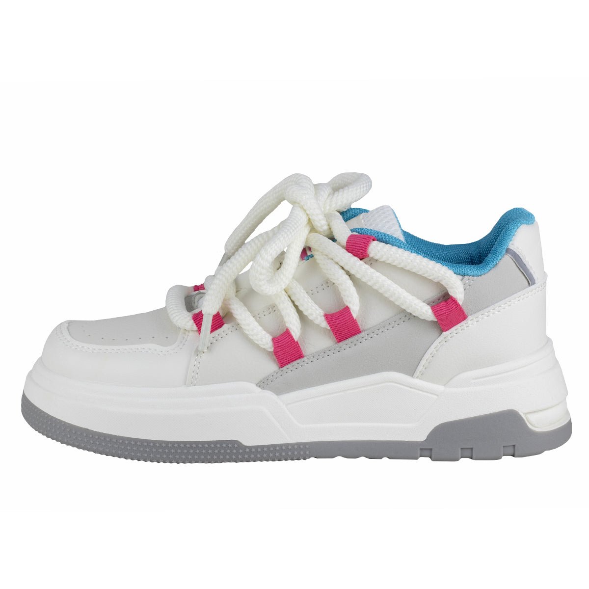 Tenis Chunky Dama Capa De Ozono 614901 Blanco Gris CO614901 - 220 - BCG - Roma Zapaterías