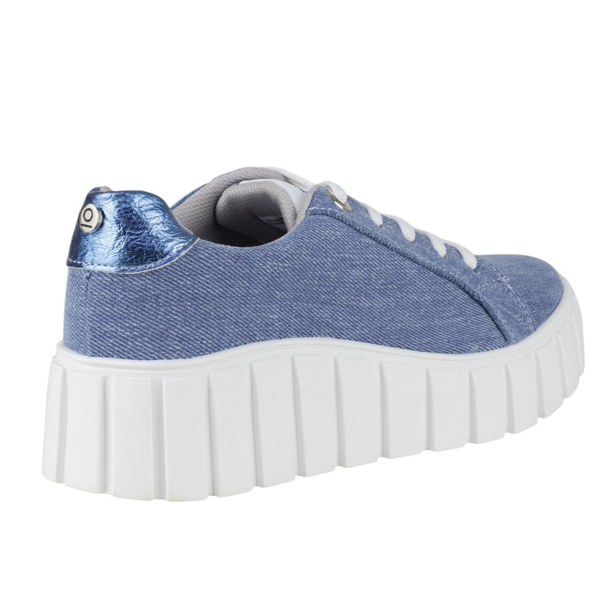 Tenis Con Plataforma Dama Capa De Ozono 625403 Azul Cielo CO625403 - 230 - AZC - Roma Zapaterías