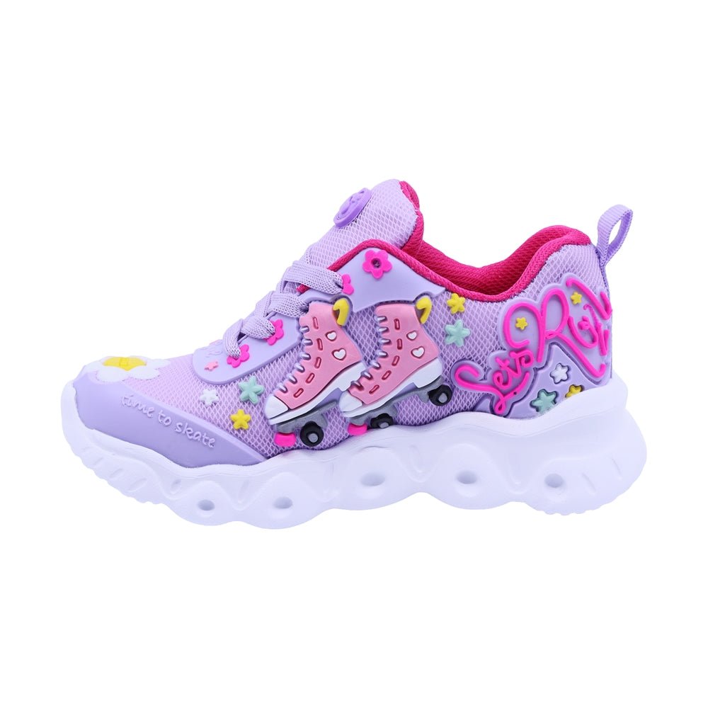 TENIS NIÑA CON LUCES 00 MORADO 7500424027148 - Roma Zapaterías