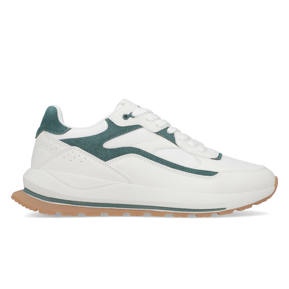 Tenis Sneaker Para Caballero Capa De Ozono 615501 Verde CO615501 - 250 - VER - Roma Zapaterías