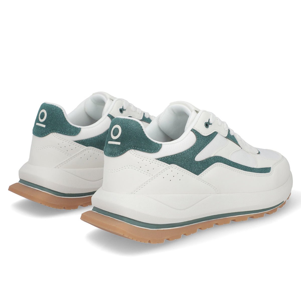Tenis Sneaker Para Caballero Capa De Ozono 615501 Verde CO615501 - 250 - VER - Roma Zapaterías