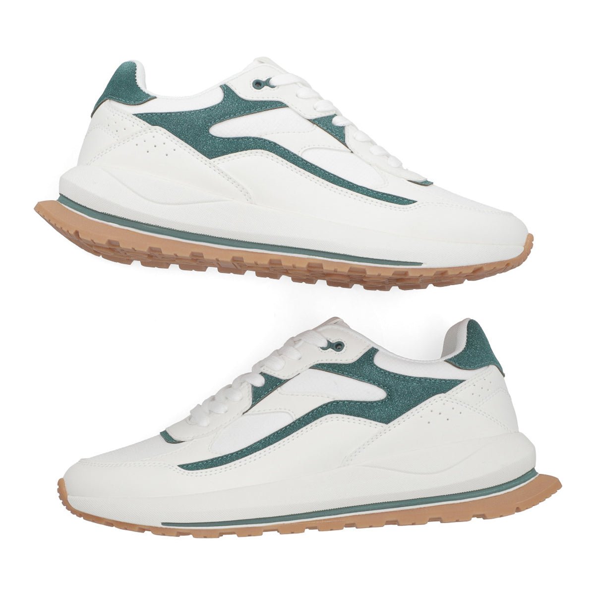 Tenis Sneaker Para Caballero Capa De Ozono 615501 Verde CO615501 - 250 - VER - Roma Zapaterías