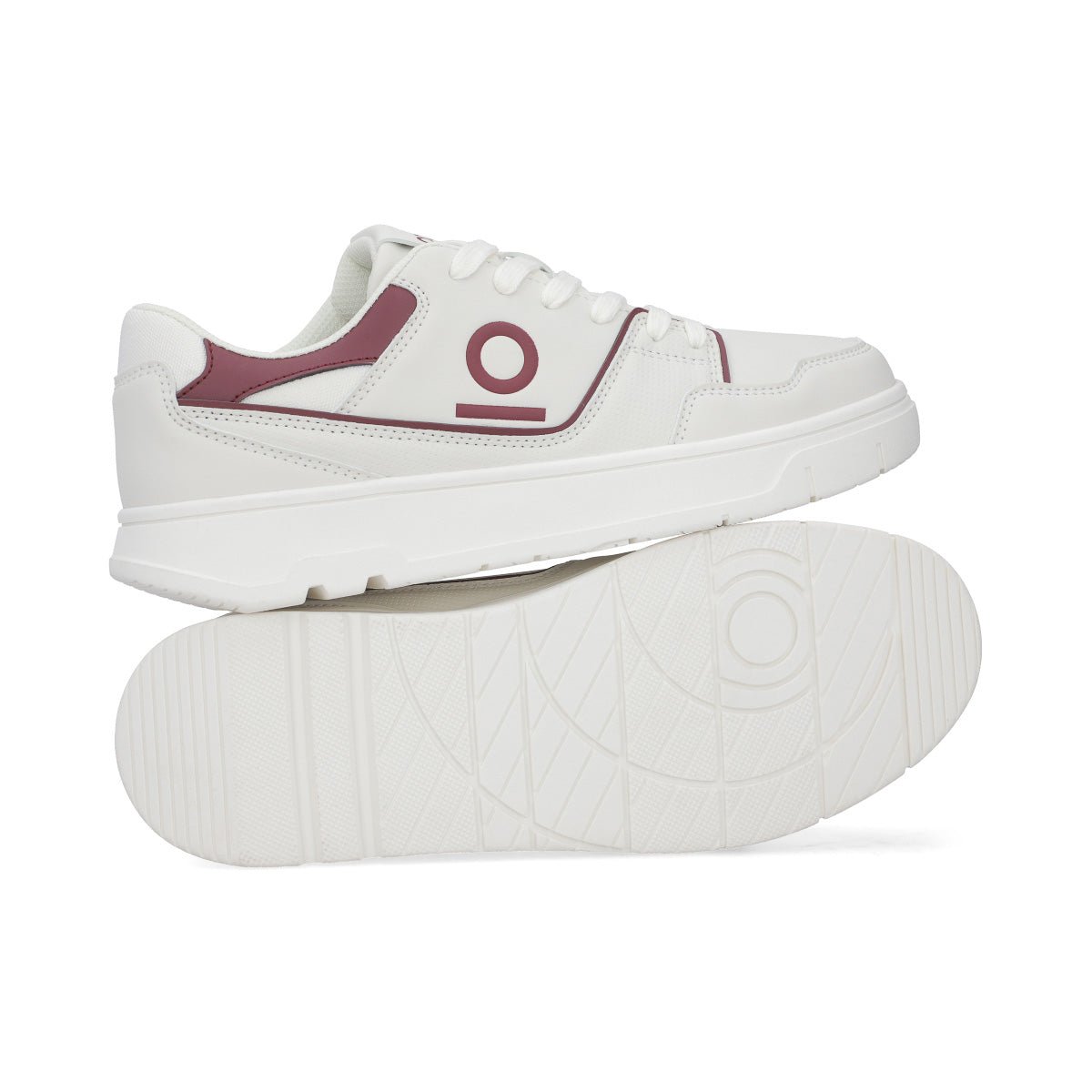 Tenis Sneakers Urbano Cabllero Capa De Ozono 615201 Latte Vino CO615201 - 250 - LTV - Roma Zapaterías