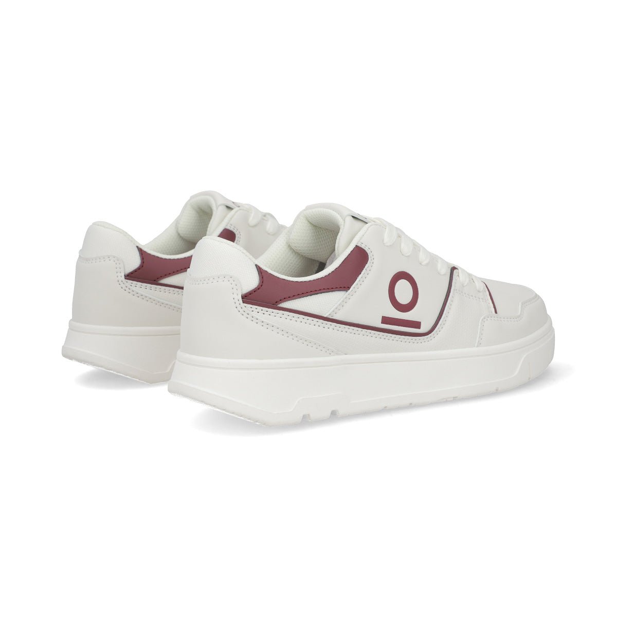 Tenis Sneakers Urbano Cabllero Capa De Ozono 615201 Latte Vino CO615201 - 250 - LTV - Roma Zapaterías