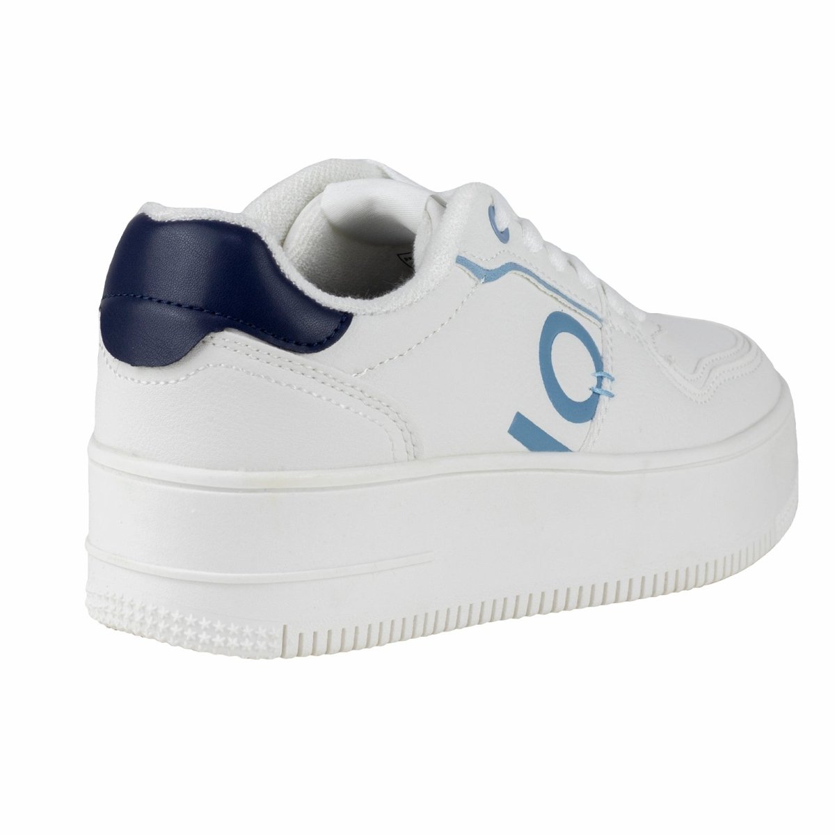 Tenis Urbano Dama Capa de Ozono 610903 Blanco Azul CO610903 - 220 - BCA - Roma Zapaterías