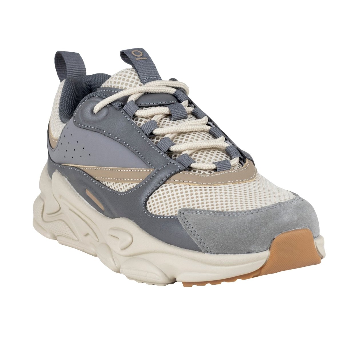 Tenis Urbano Suela Gruesa Caballero Capa De Ozono 615901 Gris CO615901 - 250 - GBE - Roma Zapaterías