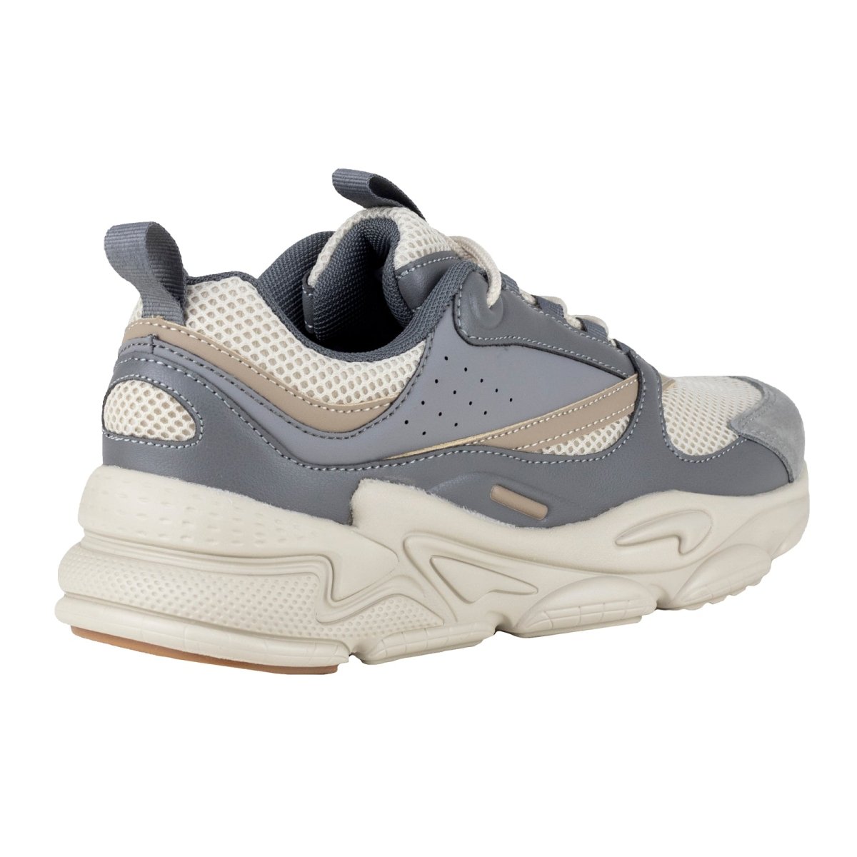 Tenis Urbano Suela Gruesa Caballero Capa De Ozono 615901 Gris CO615901 - 250 - GBE - Roma Zapaterías