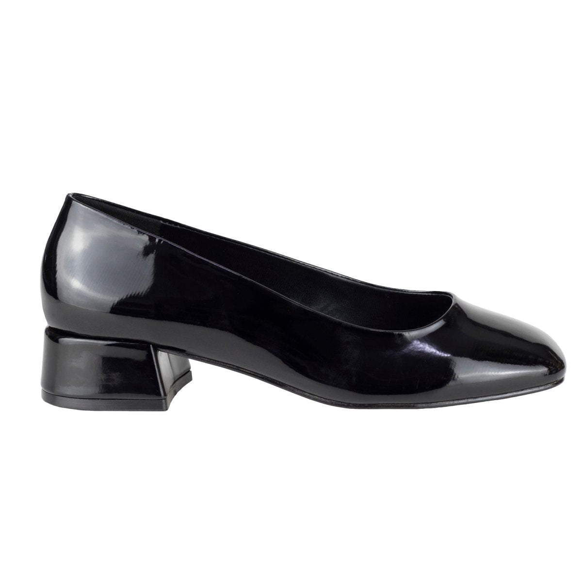 Zapatilla De Vestir Para Dama 28406 - E Charol Negro 28406E - 225 - CHN - Roma Zapaterías