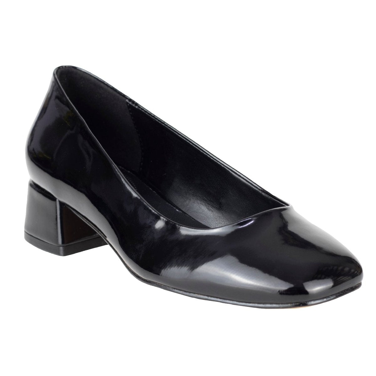 Zapatilla De Vestir Para Dama 28406 - E Charol Negro 28406E - 225 - CHN - Roma Zapaterías