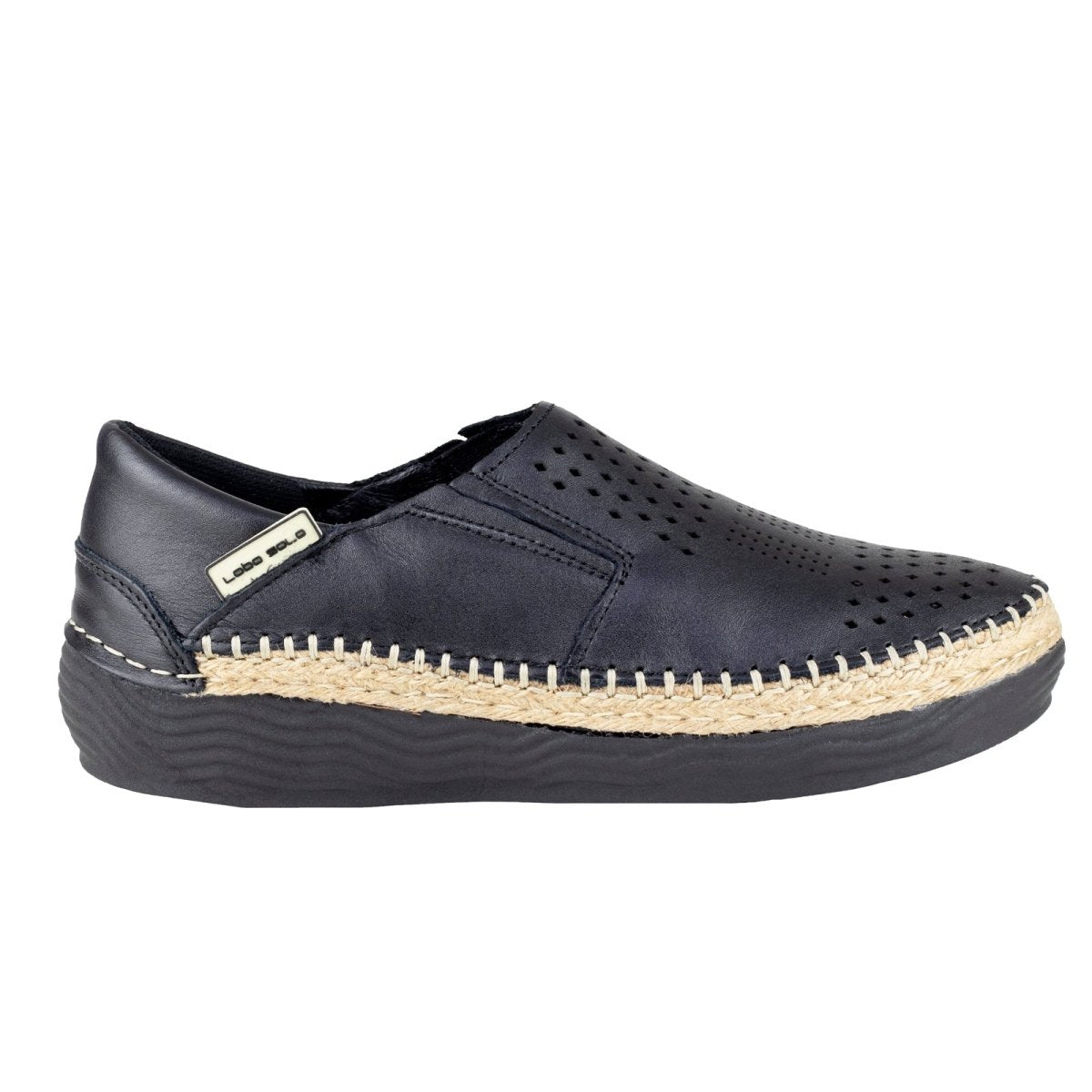 Zapato Choclo Judy Casual Lobo Solo 5079 Negro LS5079 - 220 - ANG - Roma Zapaterías