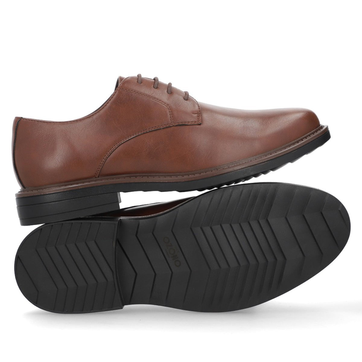 Zapato Derby Para Caballero Capa de Ozono 616001 Marrone CO616001 - 250 - MRN - Roma Zapaterías